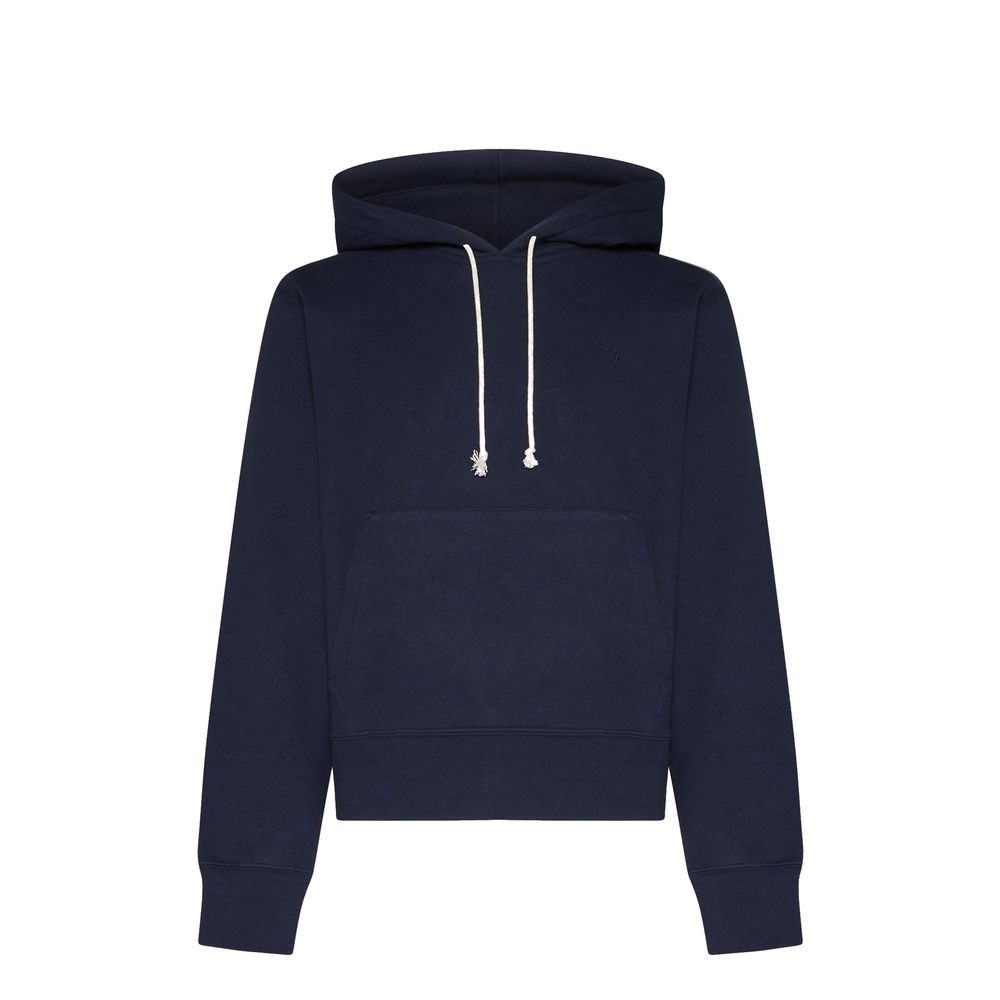 Sweat à capuche Saint Laurent bleu
