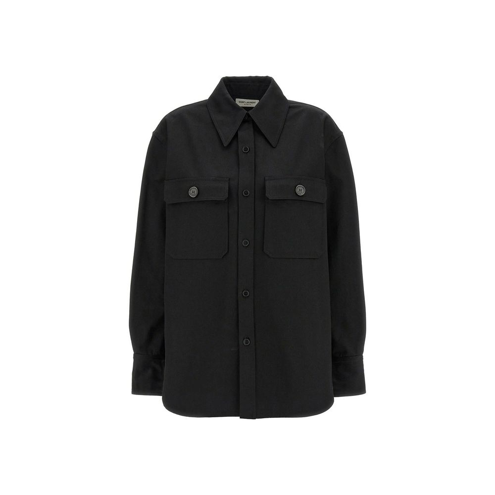 Chemise Saint Laurent noire