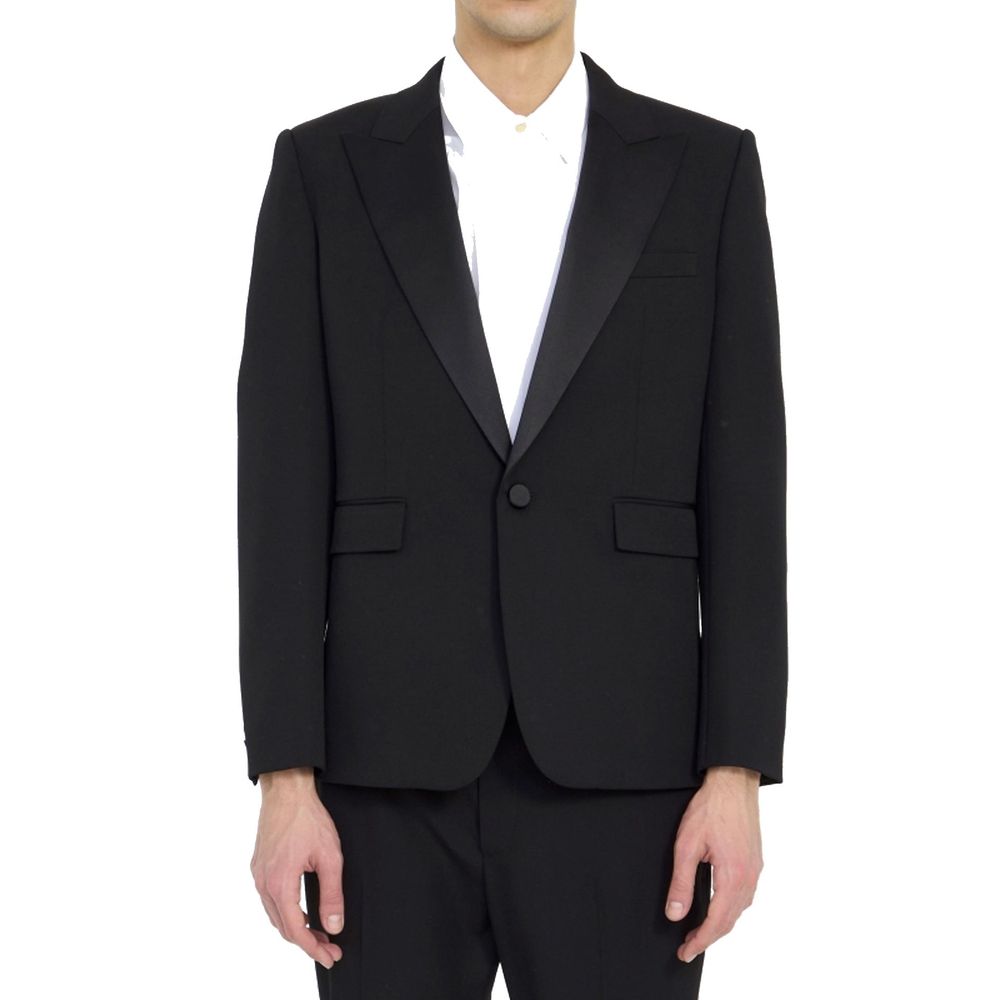 Veste Saint Laurent Grain De Poudre noire