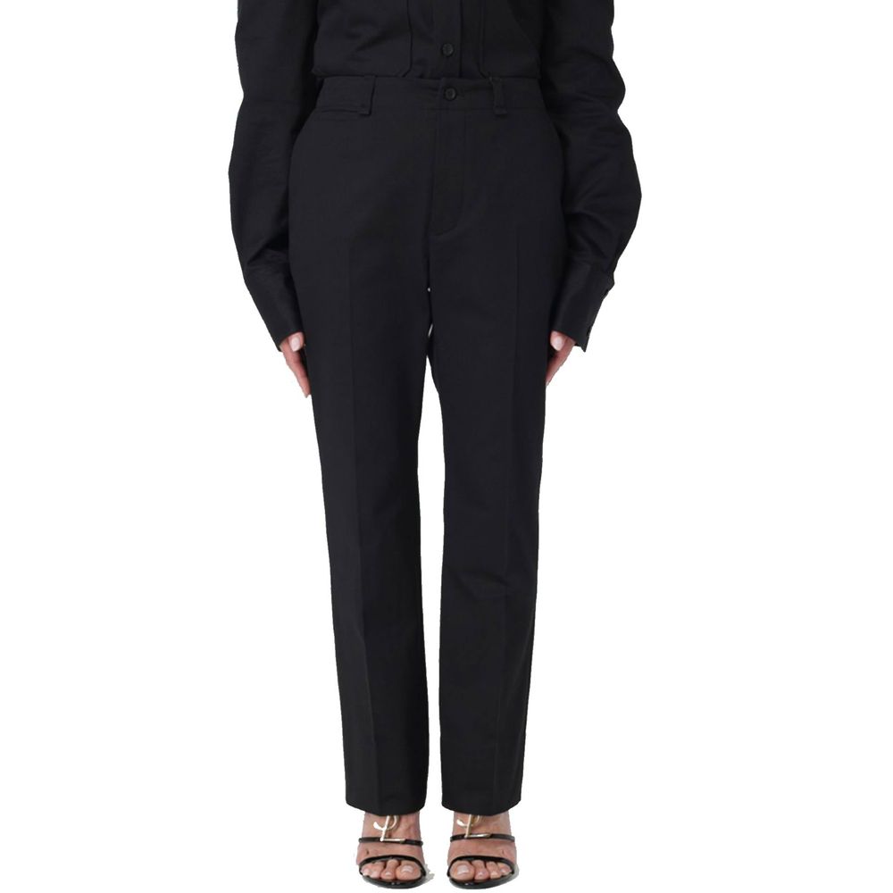 Pantalon Saint Laurent Cotton noir