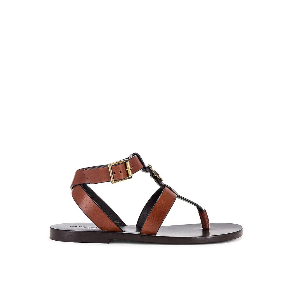 Sandales Saint Laurent Hardy noires
