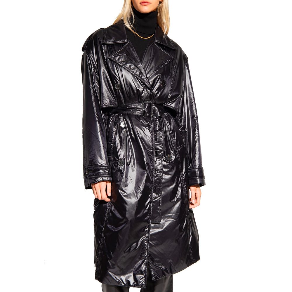Manteau Saint Laurent Matelassé noir