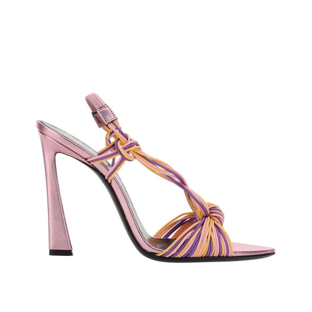 Sandales Saint Laurent Pool 105 noires