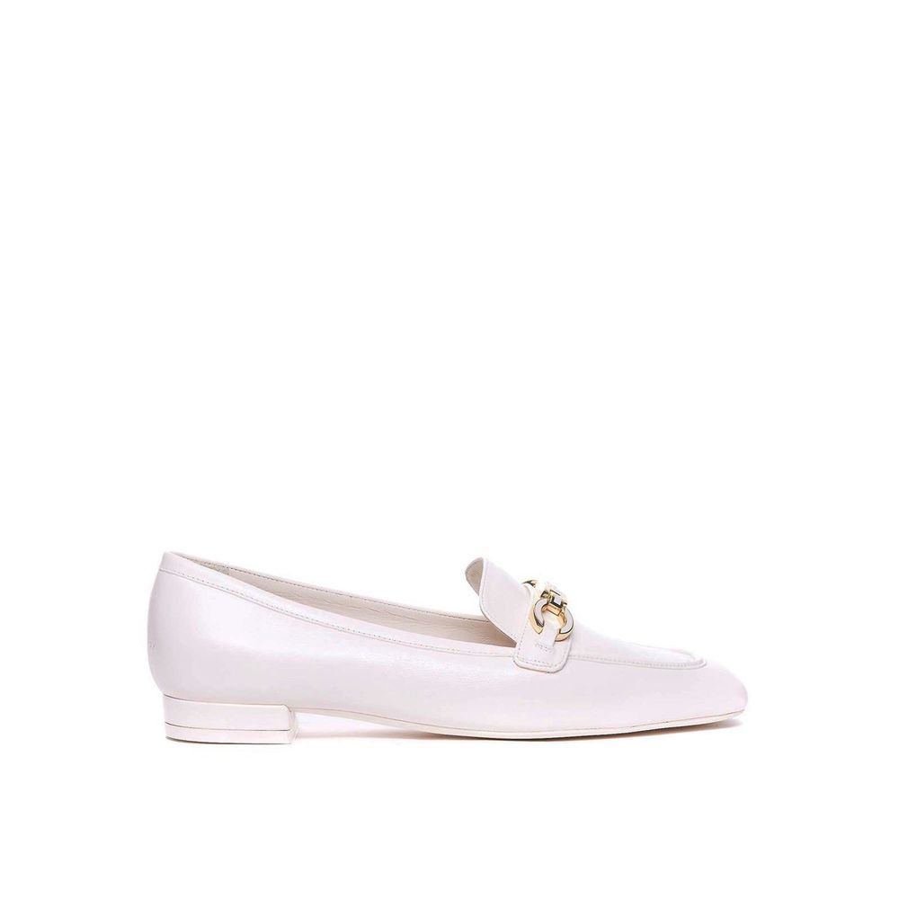 Loafers Signature Square en cuir noir