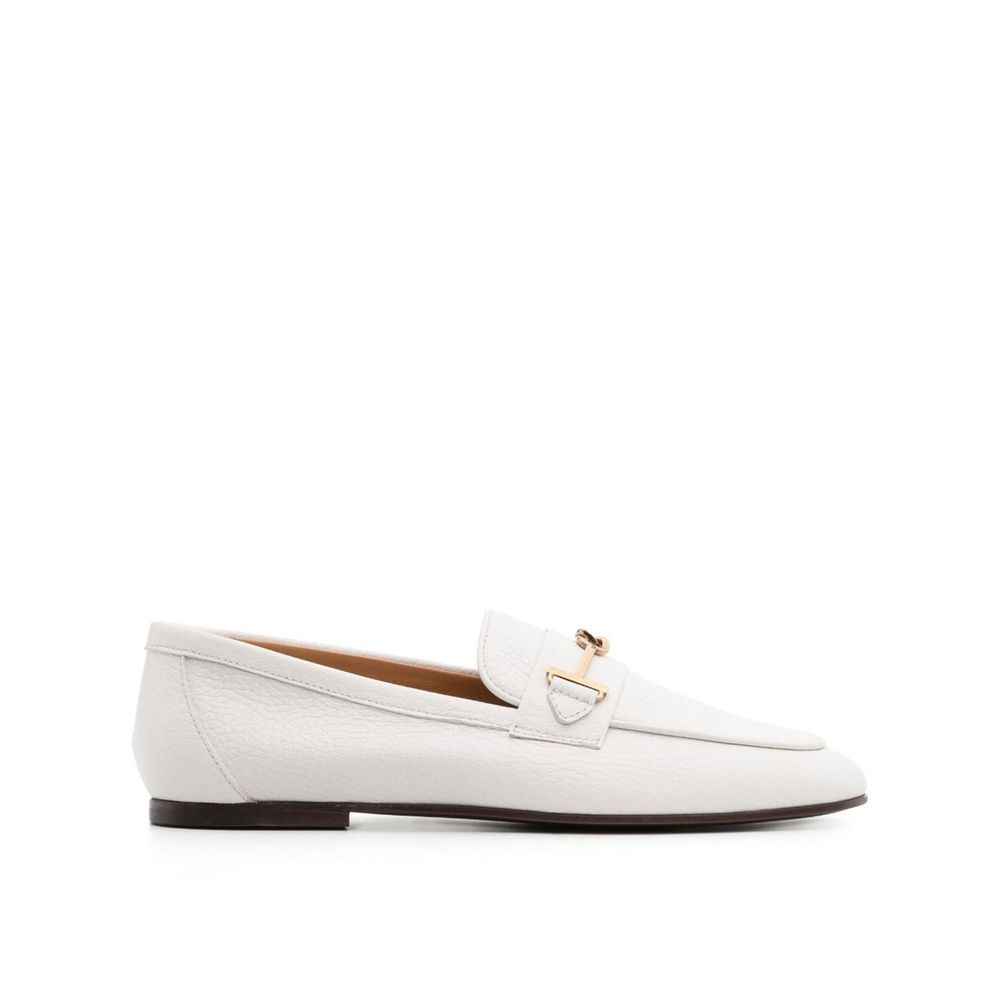 Loafers Femme Cuir Italienne Taupe