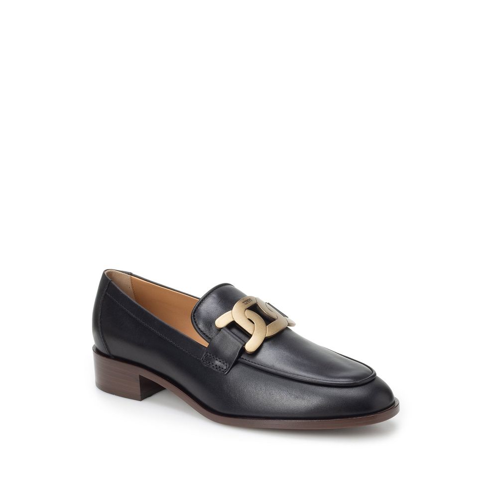 Loafers en cuir italiennes blanches
