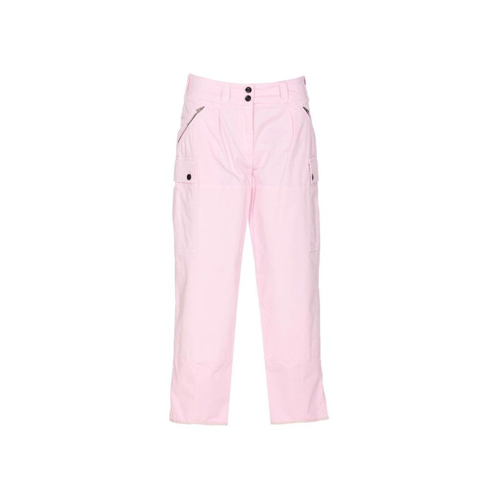 Pantalon cargo femme Made in Italy beige