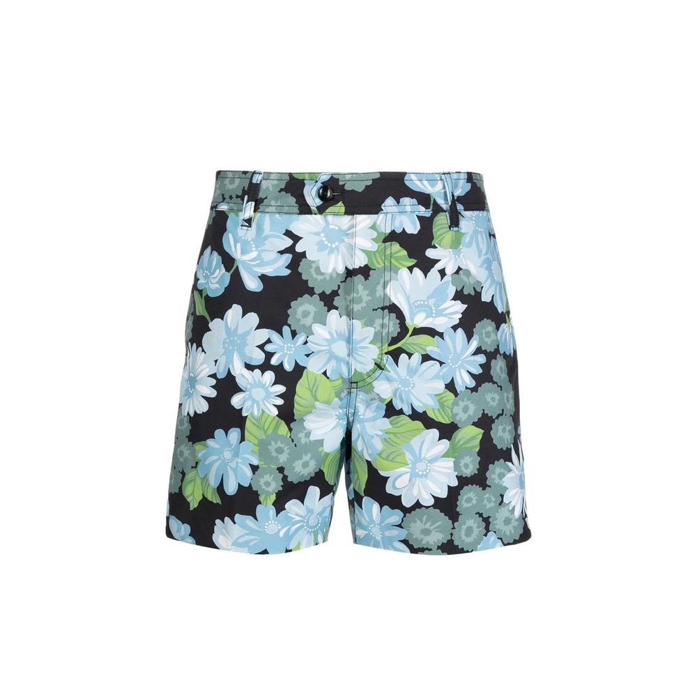 Shorts en fleurs Made in Italy hommes