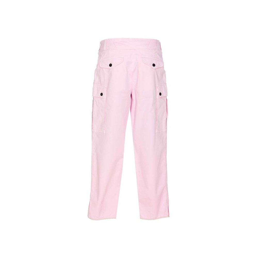 Pantalon cargo femme Made in Italy beige