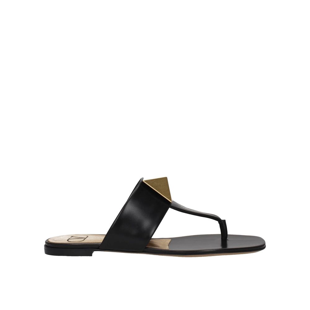 Sandales en cuir One Stud brunes