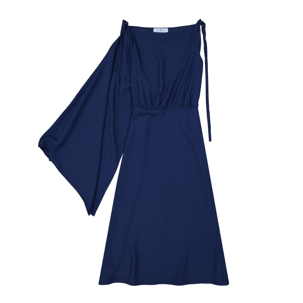 Robe Non spécifié Flared one sleeve noire
