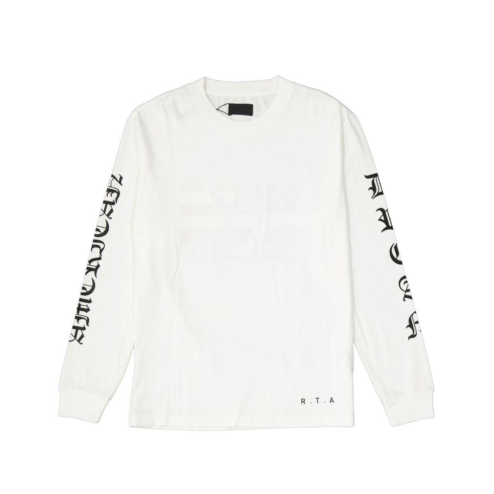T-shirt Homme avec logo contrasté noir