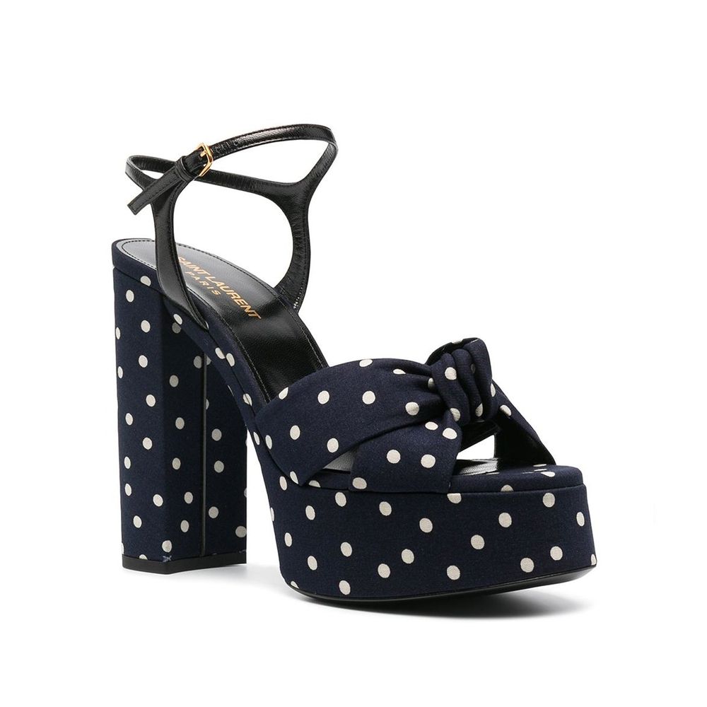 Sandales Saint Laurent Bianca à pois