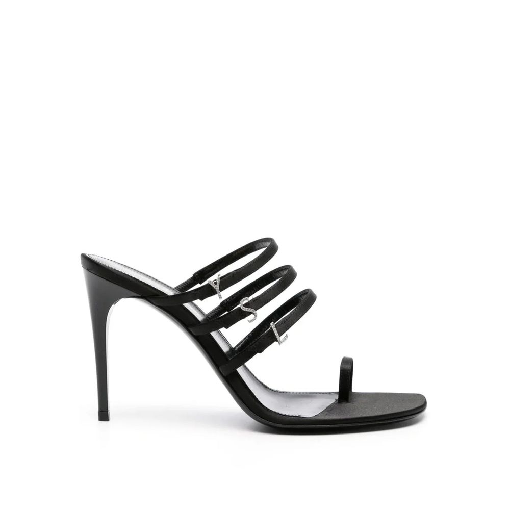 Sandales Saint Laurent Jerry 95 noires