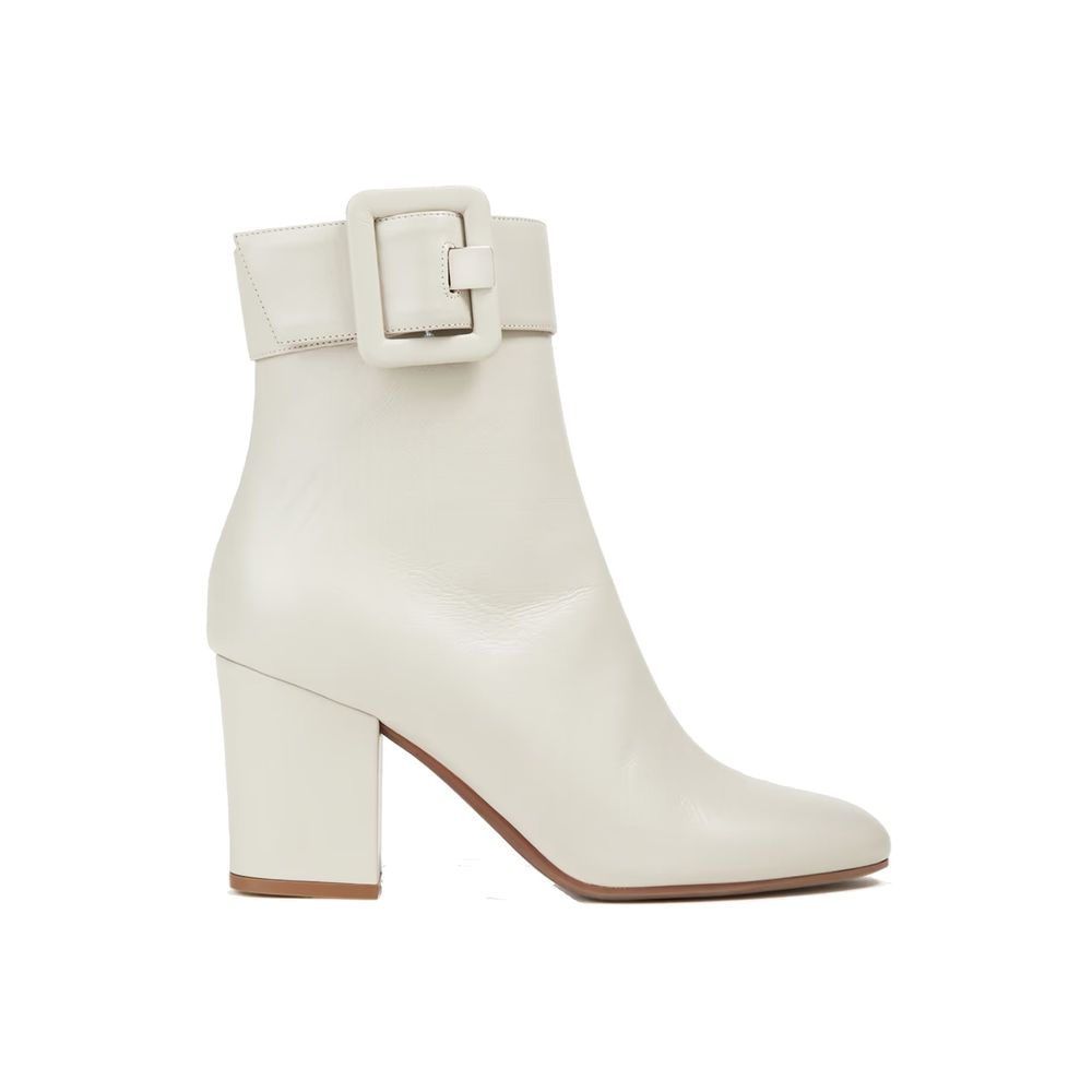 Bottines en cuir SHO noires