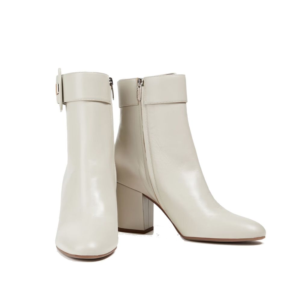 Bottines en cuir SHO noires