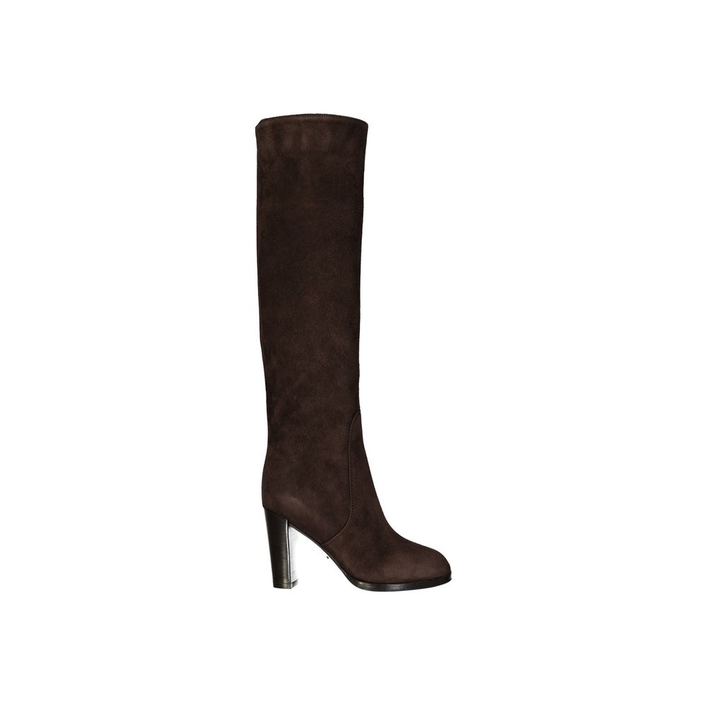Bottines en cuir italiennes beiges