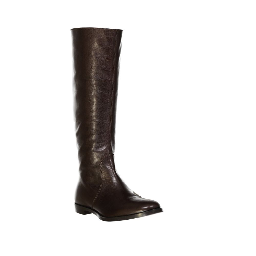 Bottines en cuir italiennes noires