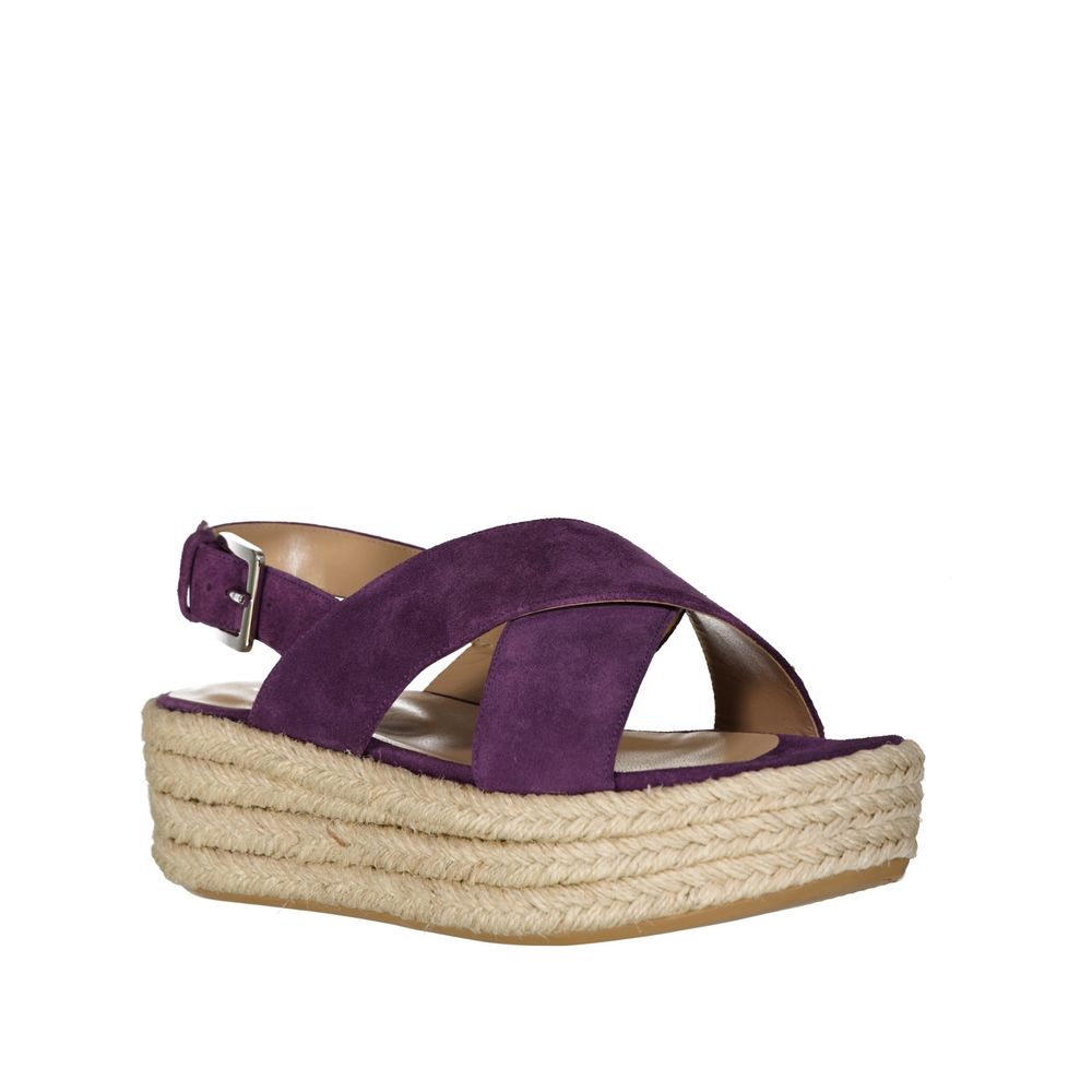 Espadrilles Sergio Rossi cuir noires