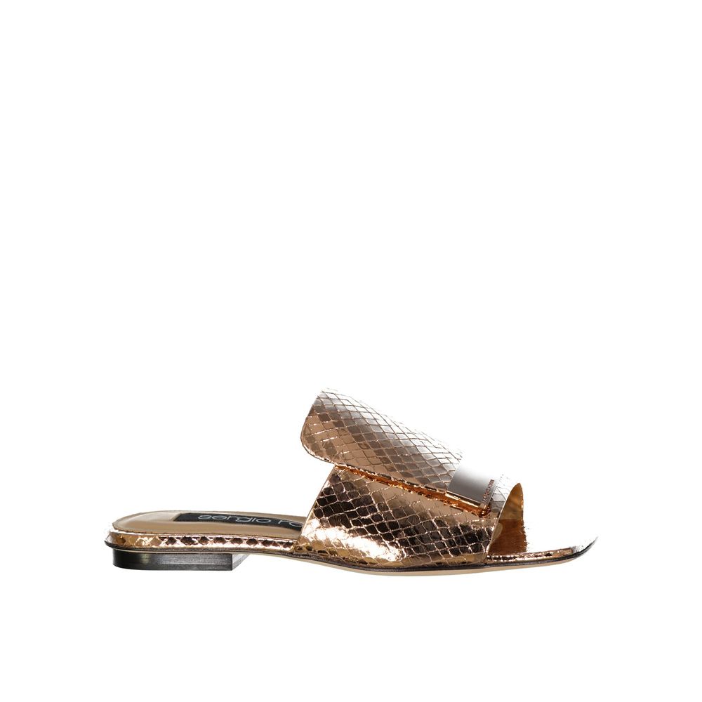 Sandales en cuir femmes noires