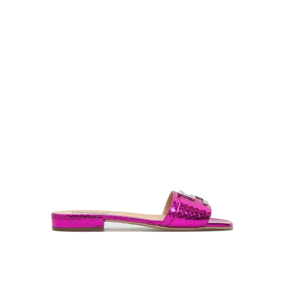 Sandales en cuir blanches