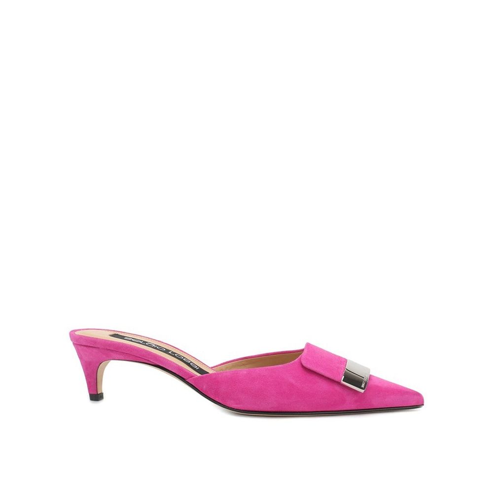 Mules Sergio Rossi en cuir noires
