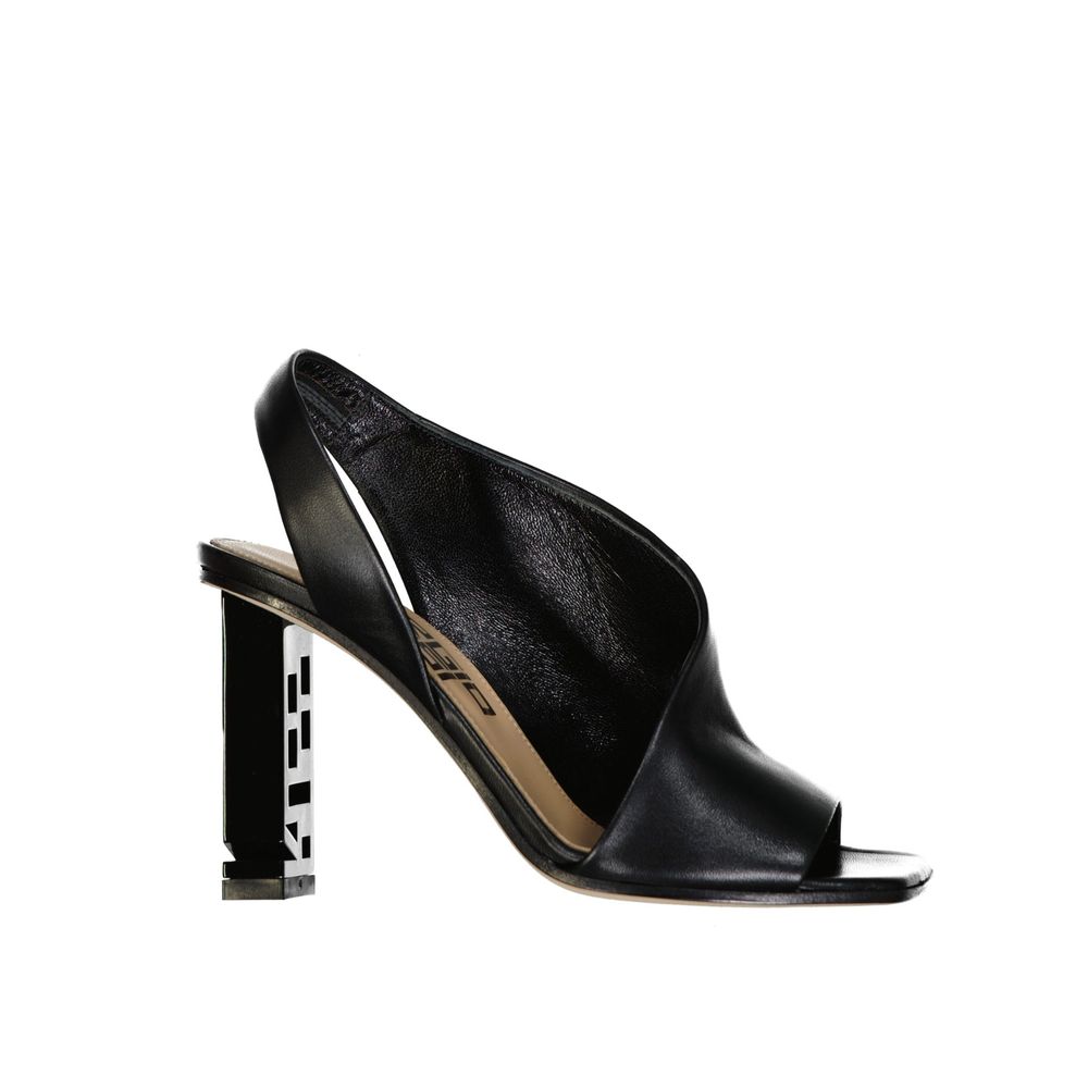 Sandales en cuir italiennes blanches