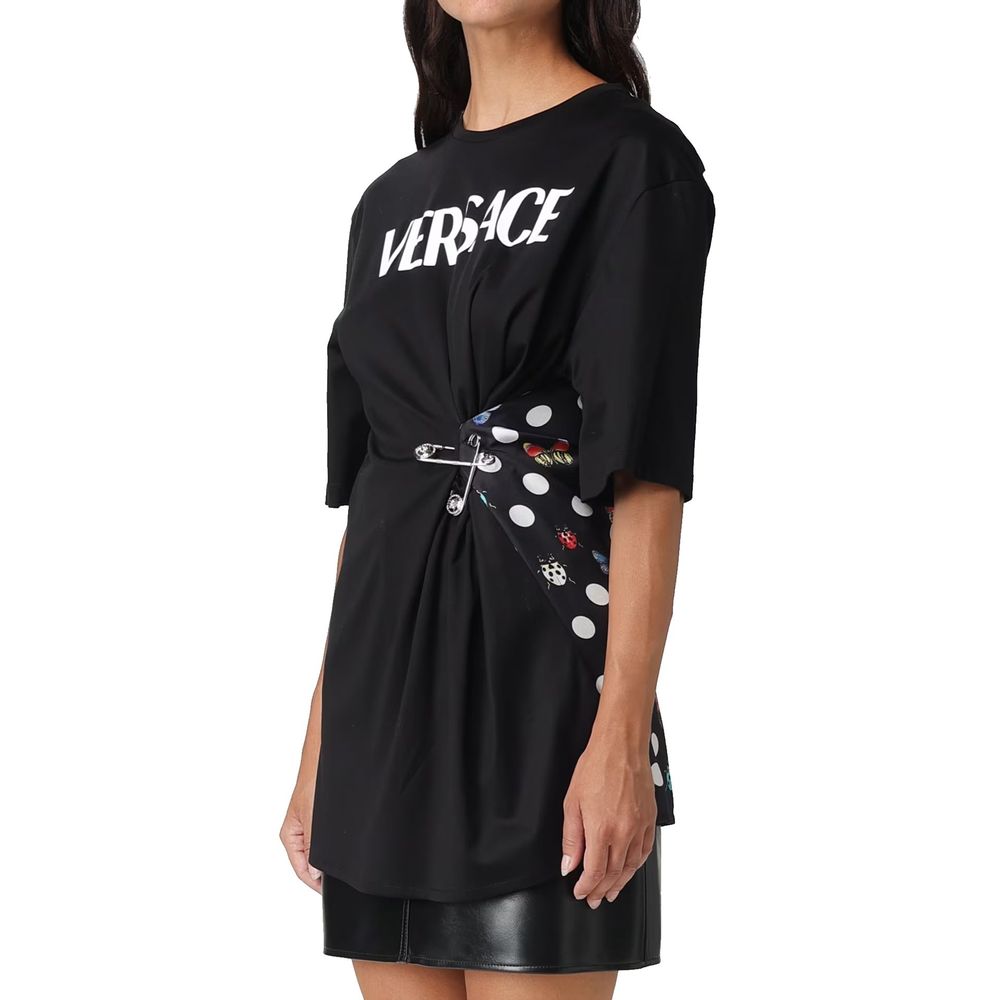 T-shirt Dua Lipa Butterfly imprimé multicolore
