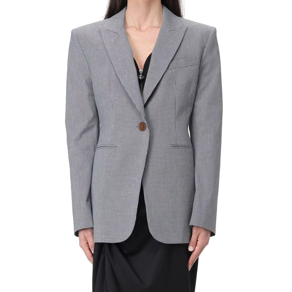 Veste Lauren à carreaux noire