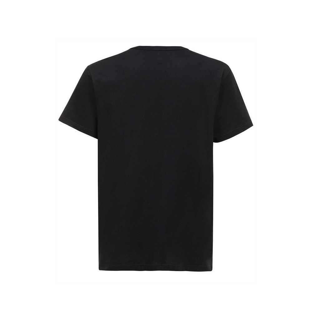 T-Shirt Alexander McQueen Logo noir