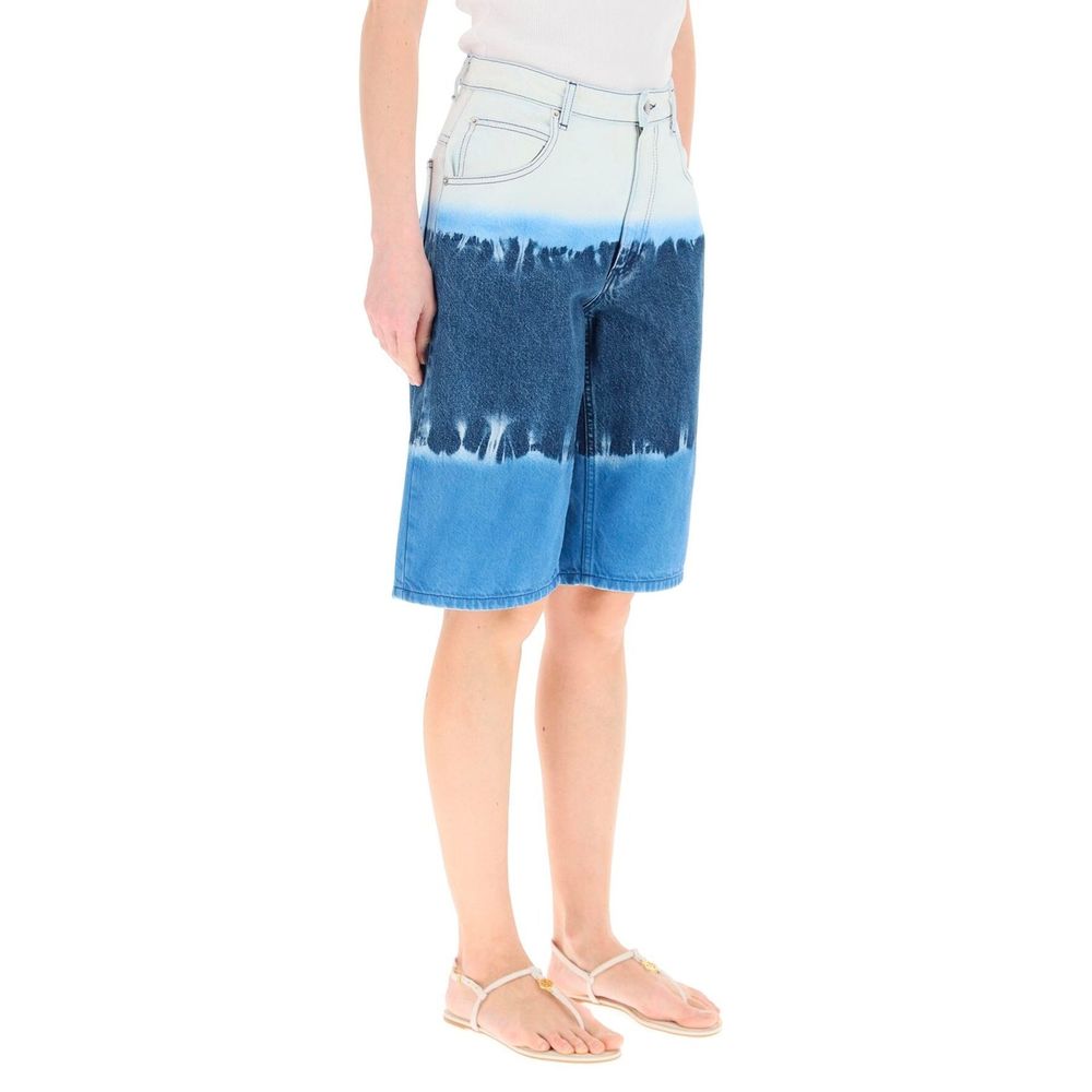 Short Alberta Ferretti denim bleu