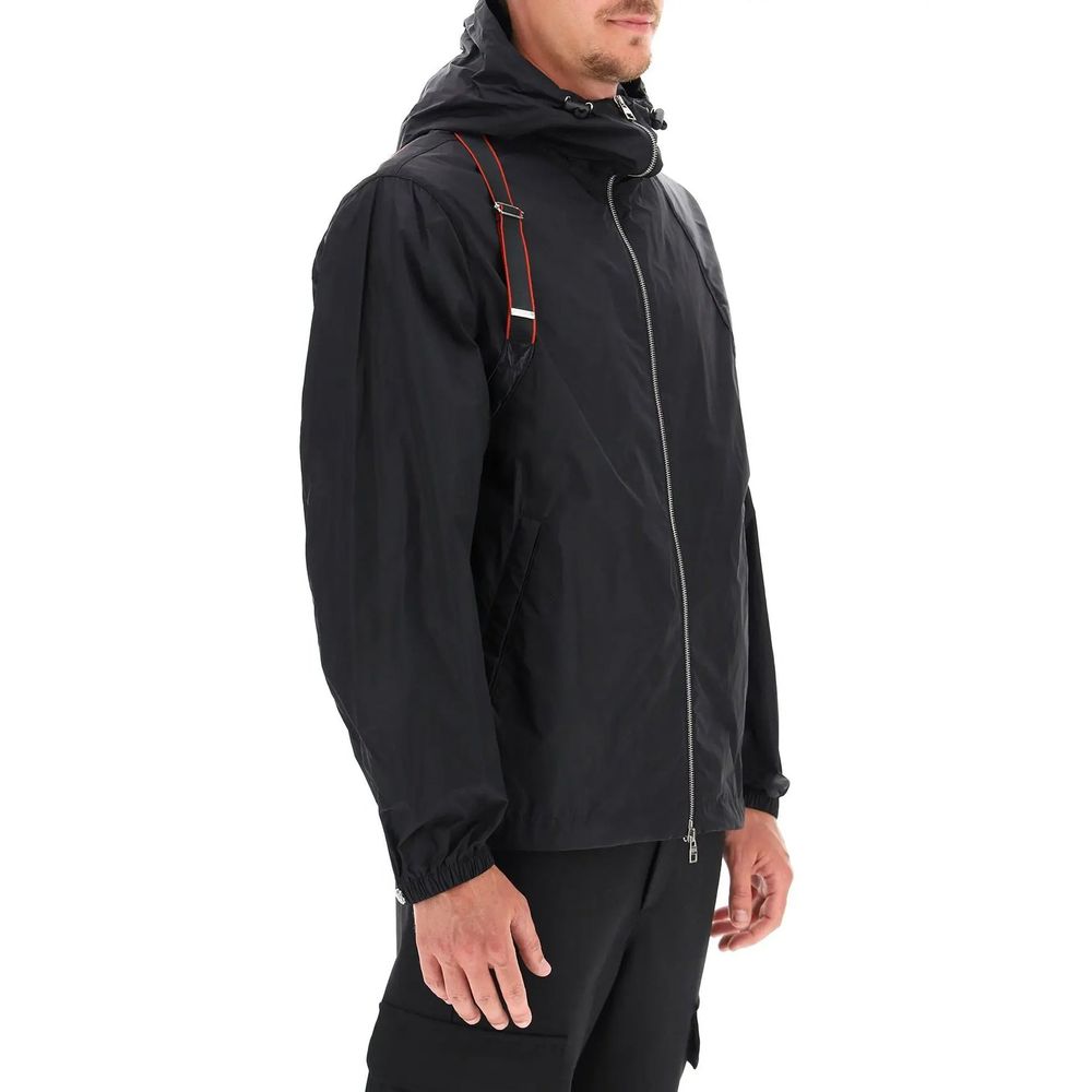 Coupe-vent Alexander McQueen Harness noir