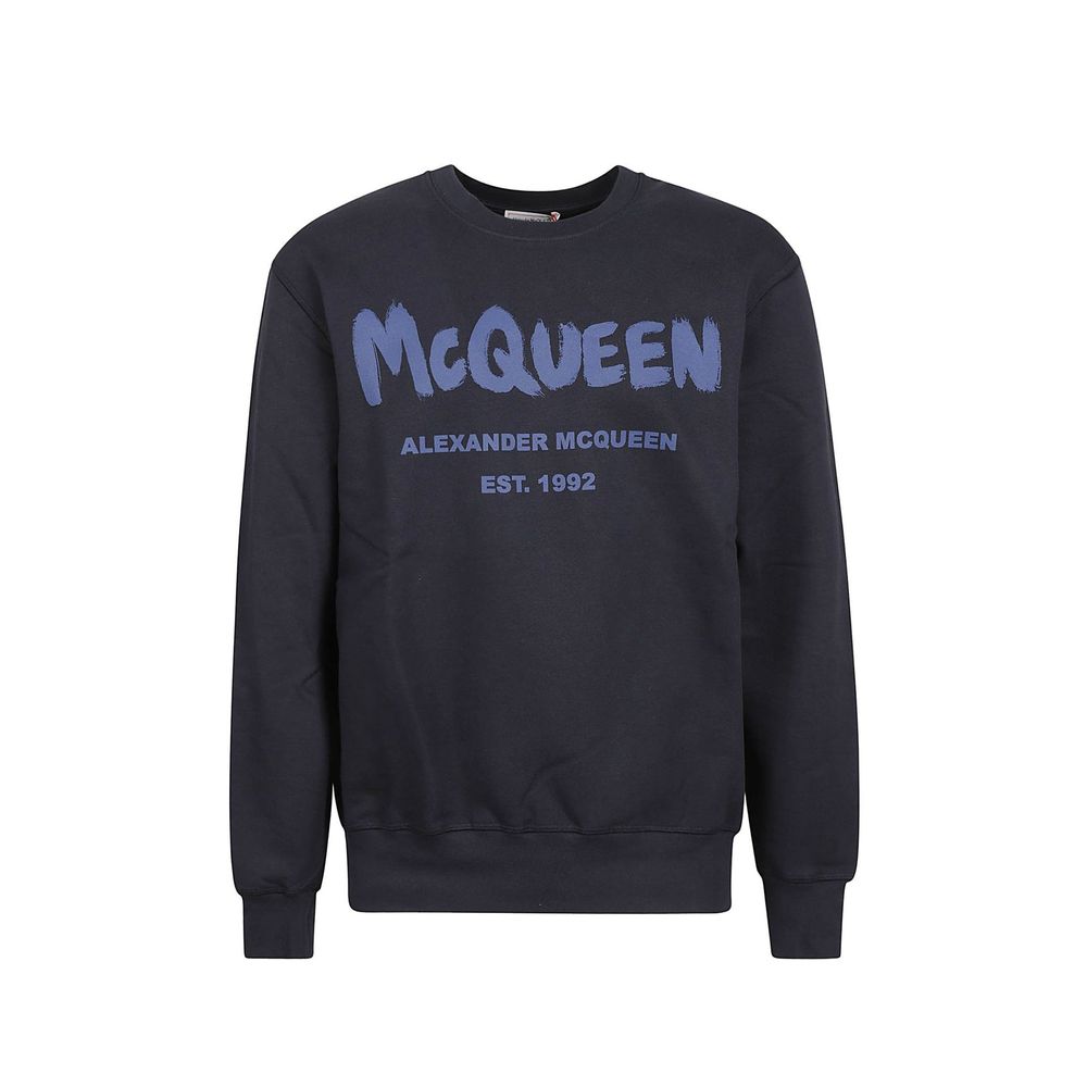 Sweat-shirt Alexander McQueen Logo noir