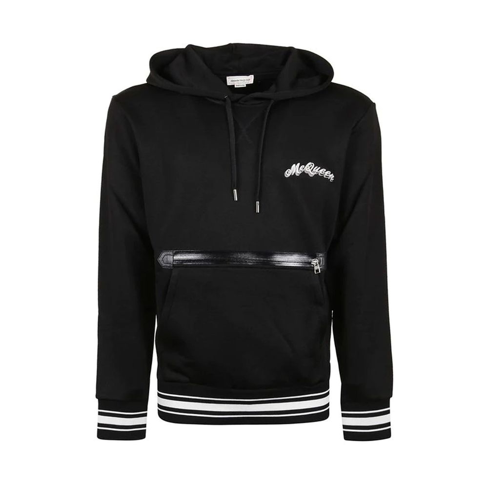 Sweat à capuche Alexander McQueen Noir
