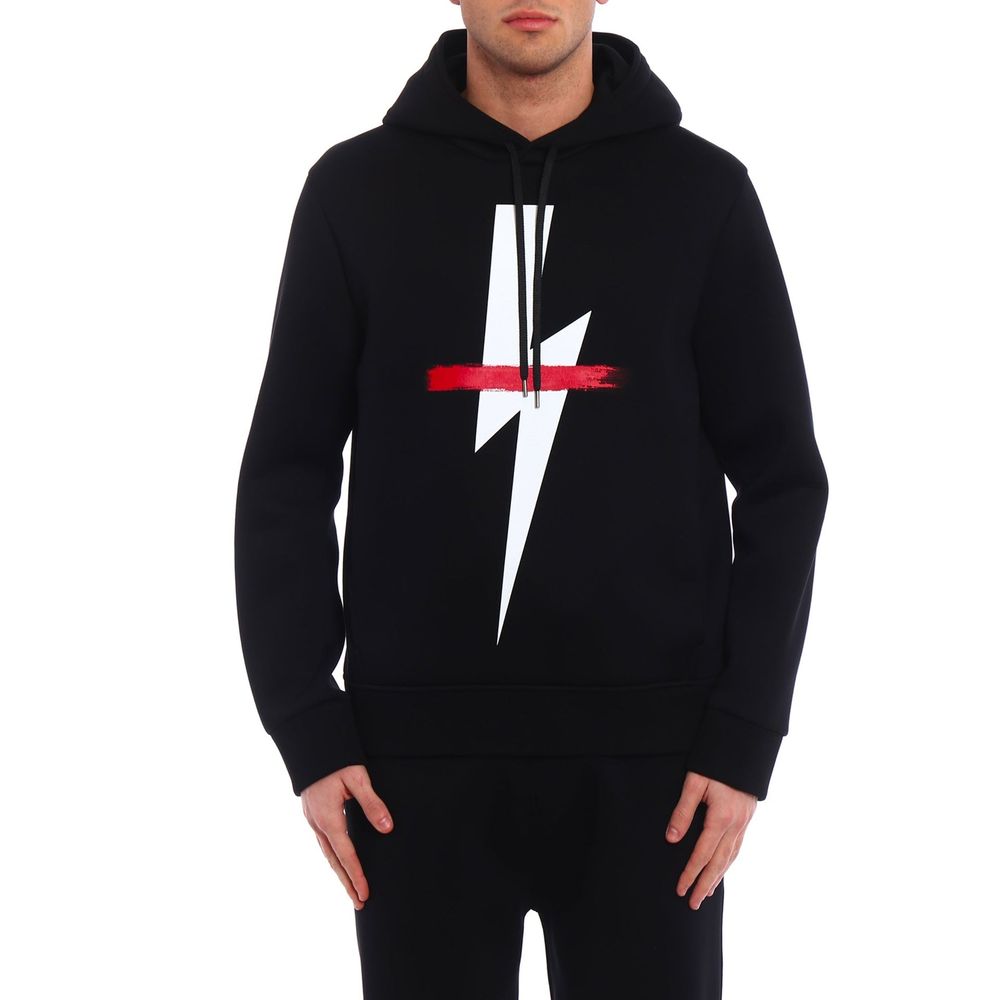 Sweat à capuche Logo rouge