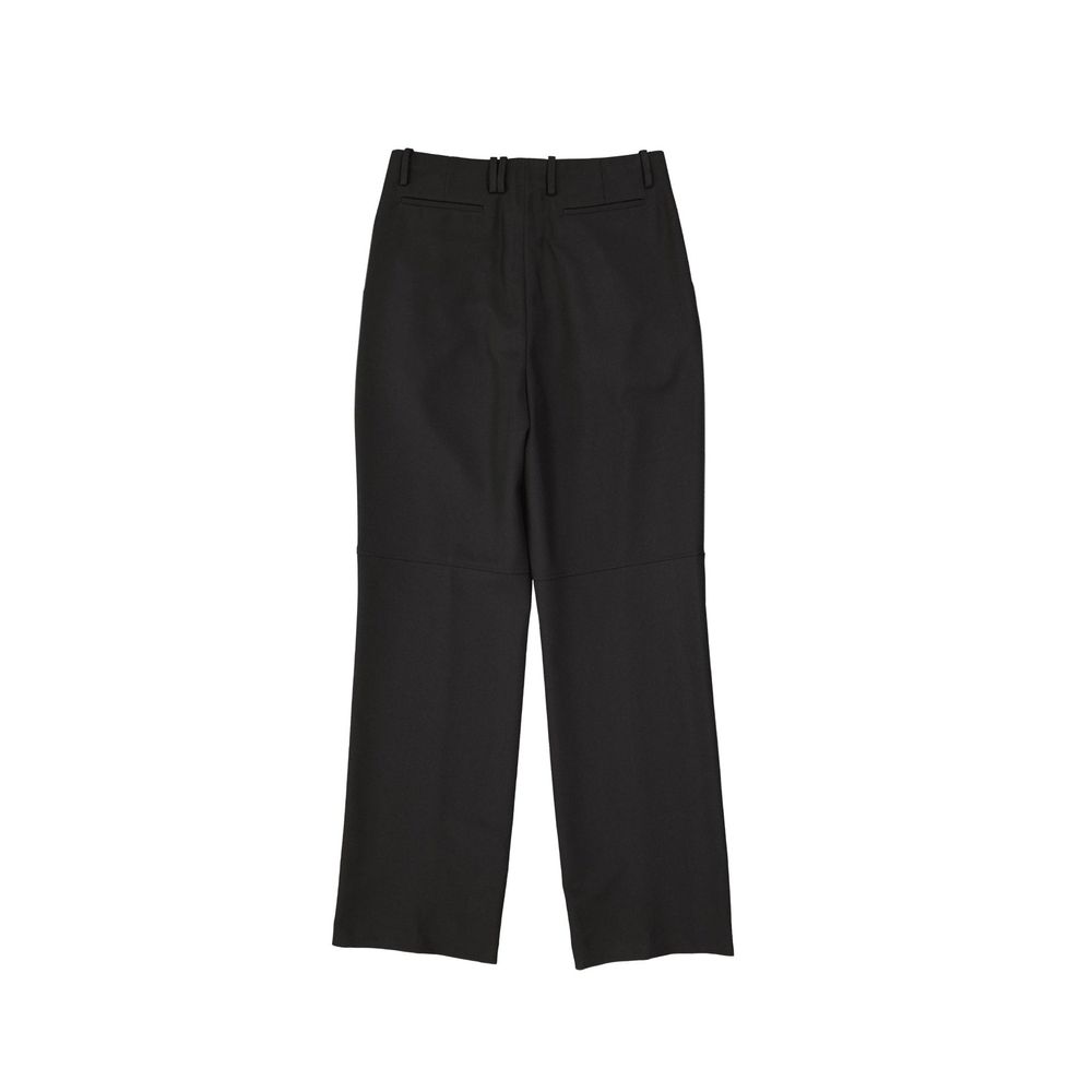 Pantalons en coton 100% noirs