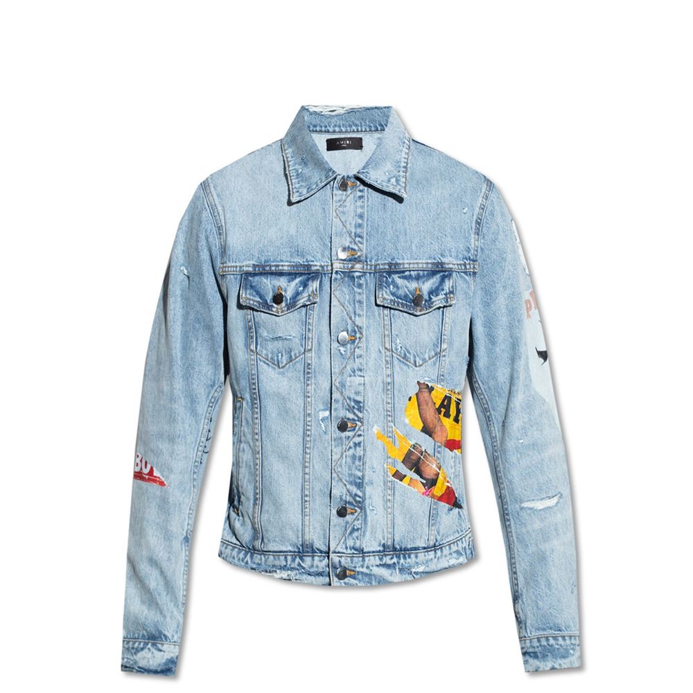 Veste trucker Amiri Playboy multicolore