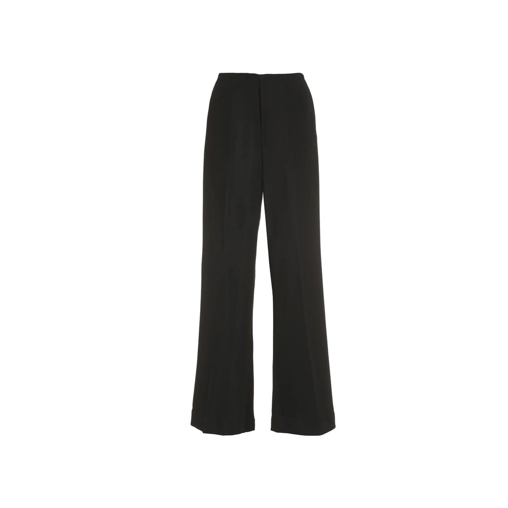 Pantalons larges Made in Italy noir
