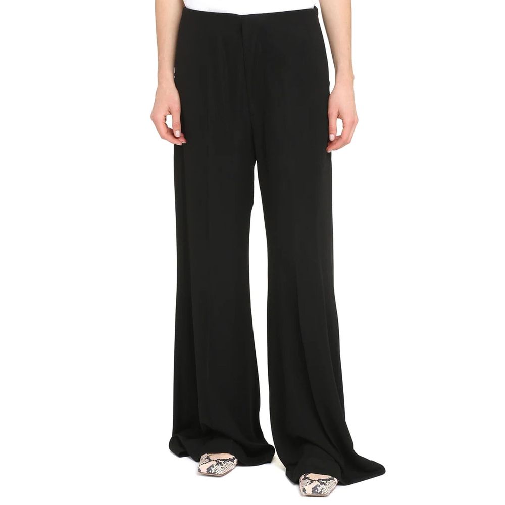 Pantalons larges Made in Italy noir