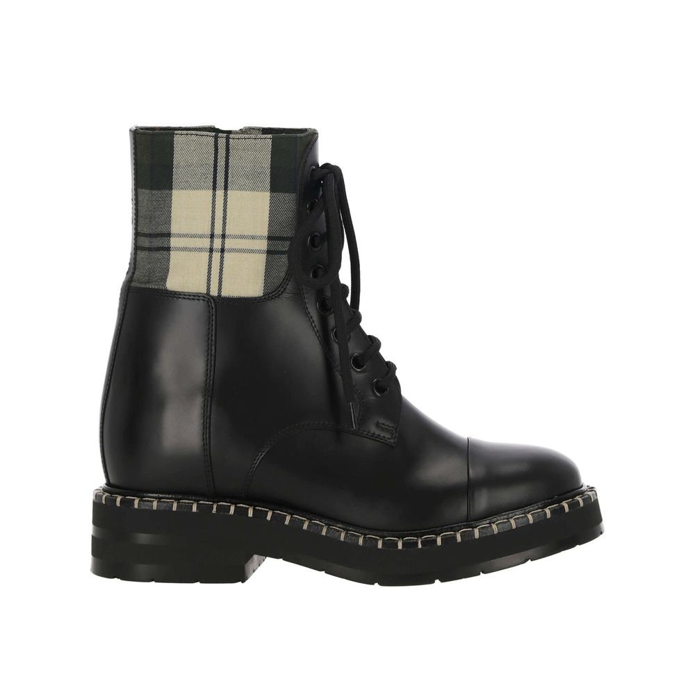 Bottines Barbour X Chloe noires
