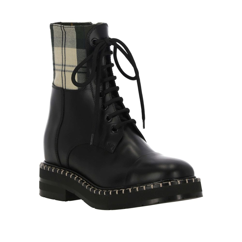 Bottines Barbour X Chloe noires