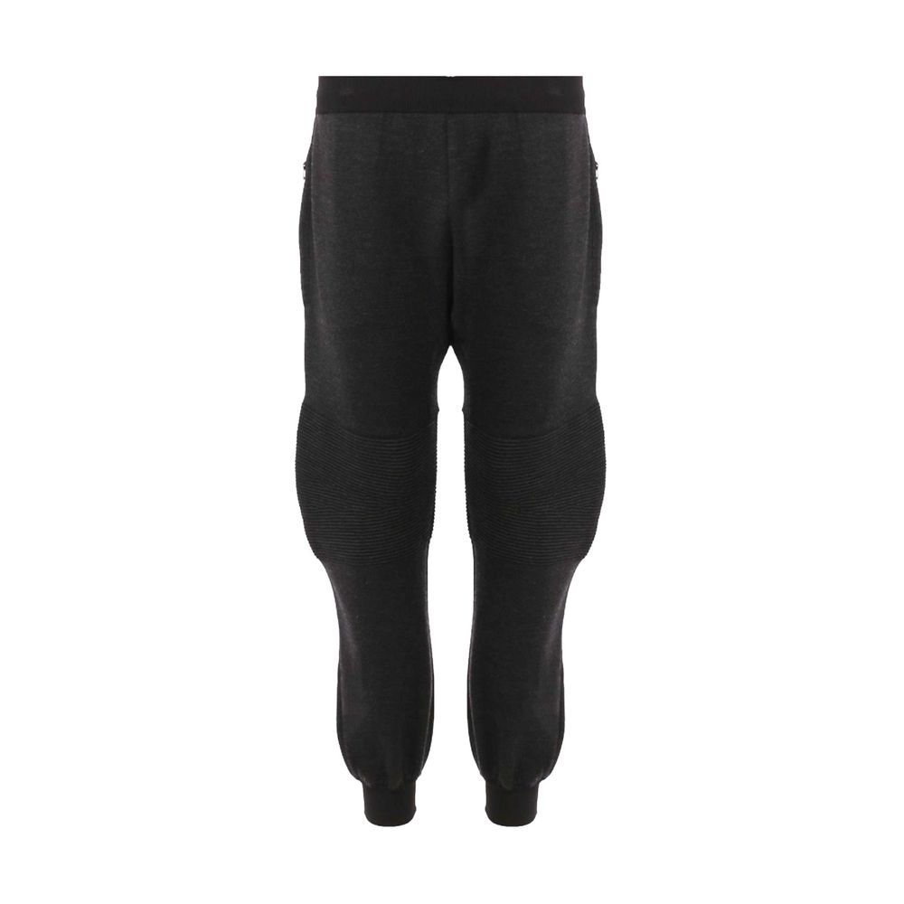 Pantalons gris en laine