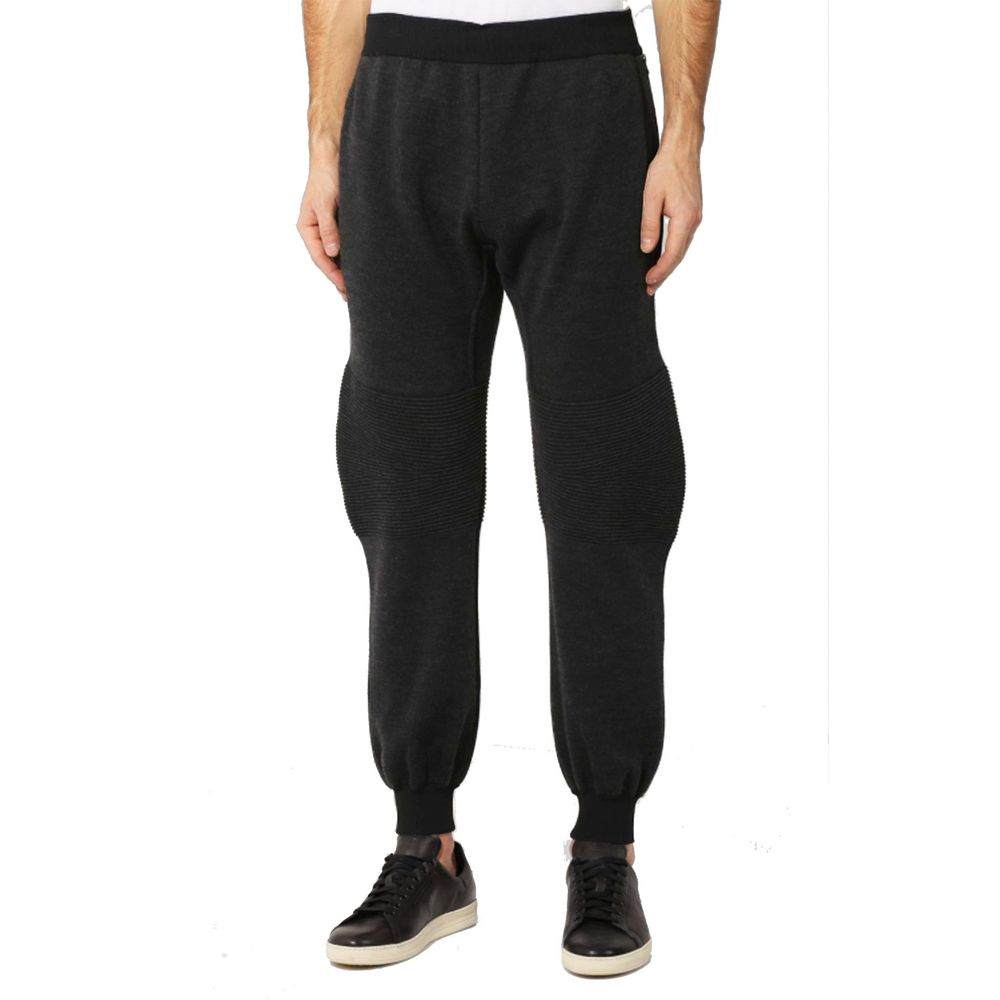 Pantalons gris en laine