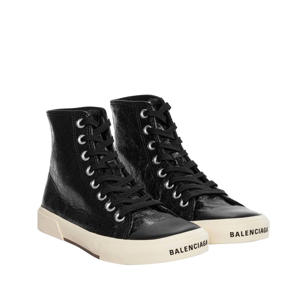 Baskets Paris en cuir blanches
