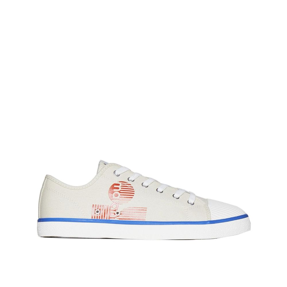 Baskets en toile blanches