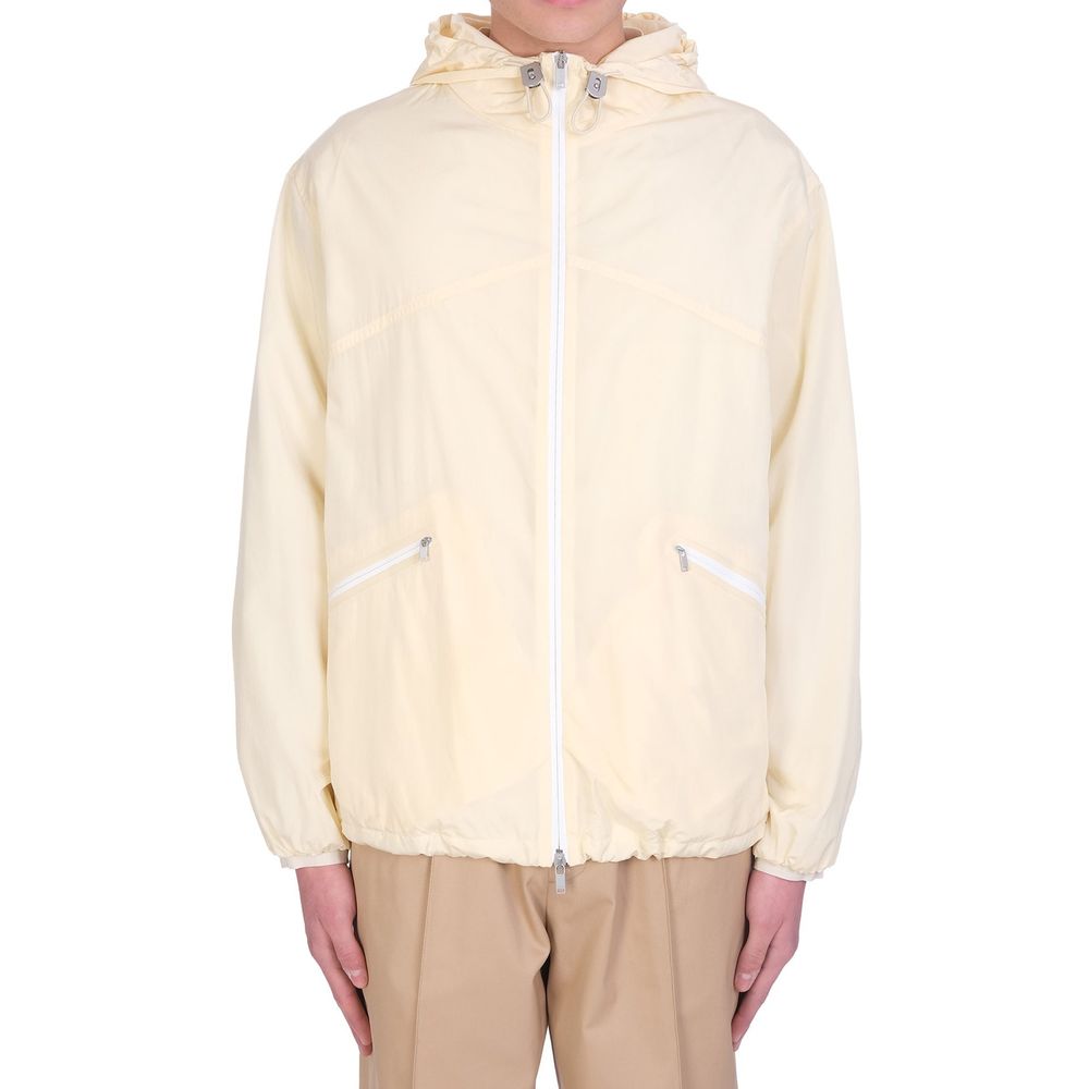 Veste capuche Made in Italy utilitaire noire