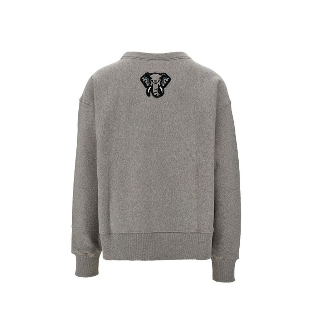 Sweatshirt Patches homme bleu
