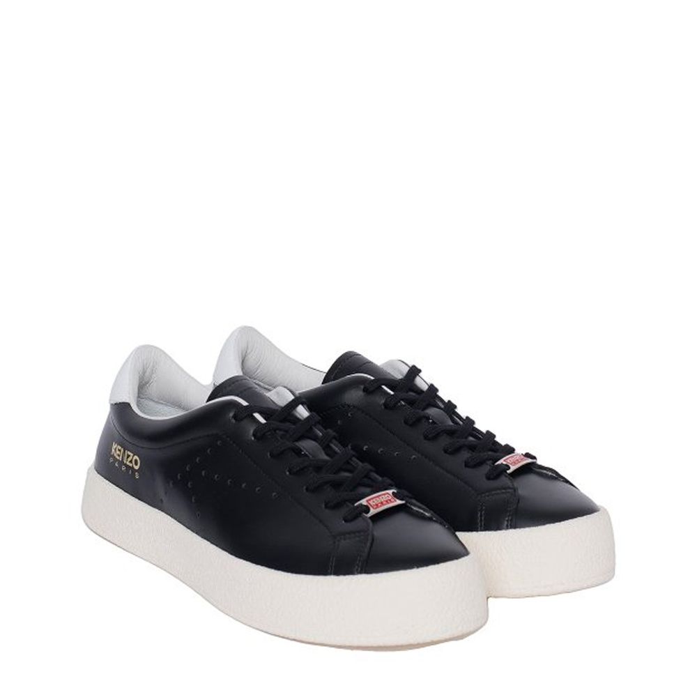 Baskets en cuir blanches