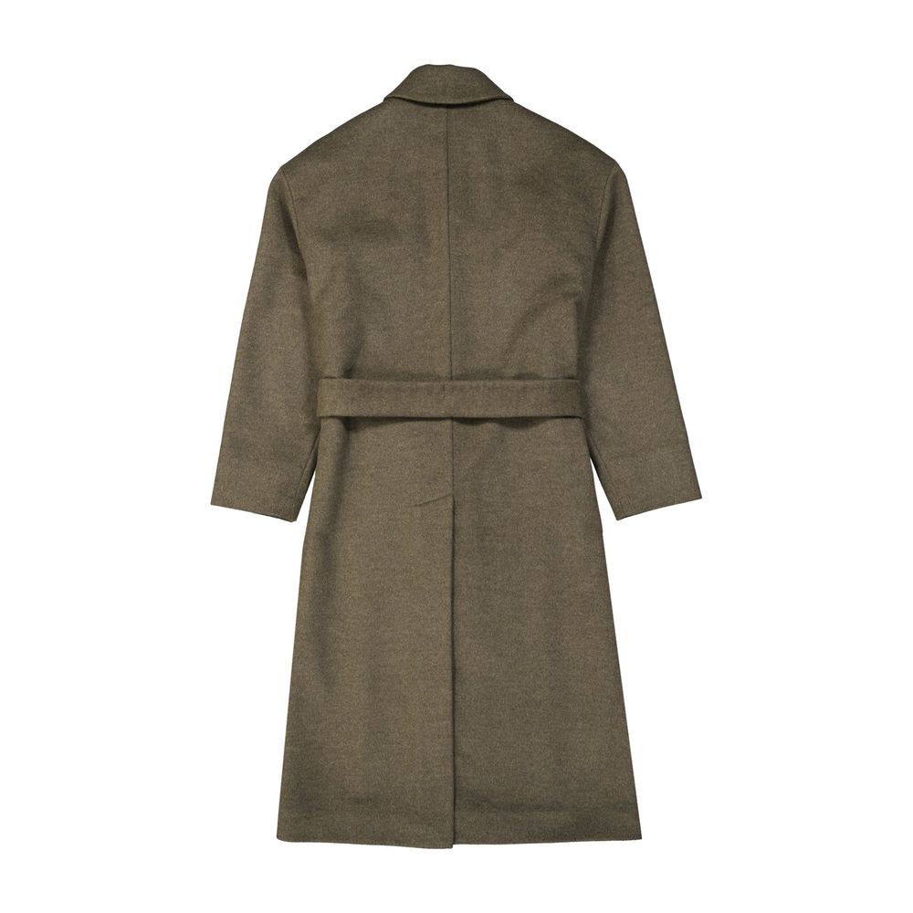Manteau en laine et cachemire Italie gris