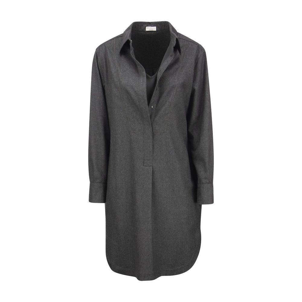 Robe laine femme noire